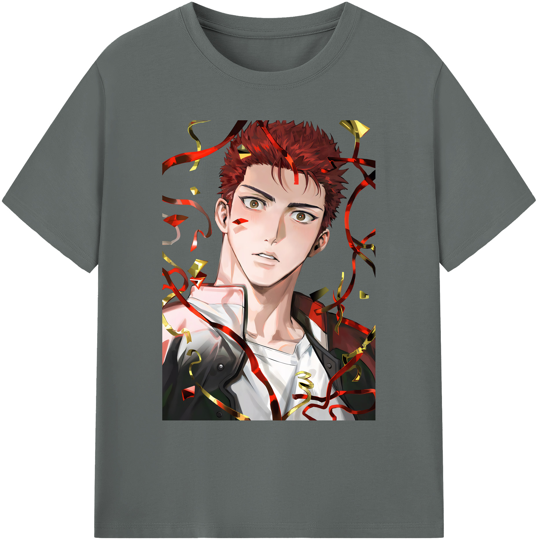 （画像用） SLAM DUNK／スラムダンク 綿100％ メンズ半袖Tシャツ｜肌触りやわらか＆通気性
